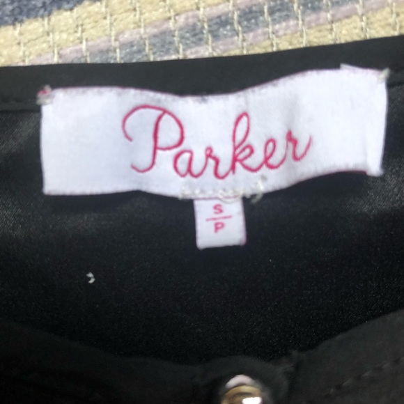 Parker Silk Ruffle Cold-Shoulder Blouse - Picture 5 of 6